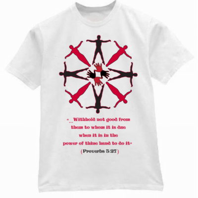 Christian T-Shirts - Proverbs 3:27 (KJV)