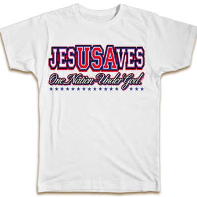 JESUS SAVES FAITH TEE